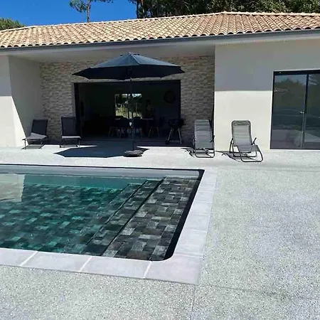 Villa Prestigious Between Vignobles Océan&bordeaux Avec Piscine