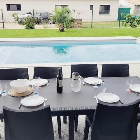 Villa Prestigious Between Vignobles Océan&bordeaux Avec Piscine *